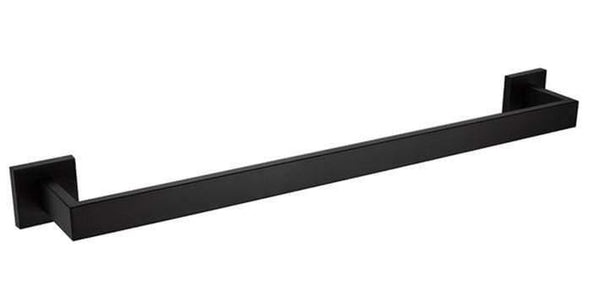 Planet Gates Stainless Steel Bathroom Hardware Set Black Matte Paper Holder Toothbrush Holder Towel Bar Bathroom Accessories