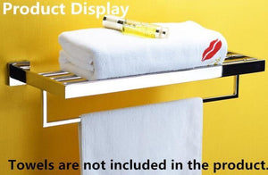 Planet Gates Stainless Steel Bathroom Hardware Set Chrome Polished Toothbrush Holder Paper Holder Towel Bar Bathroom Accessories