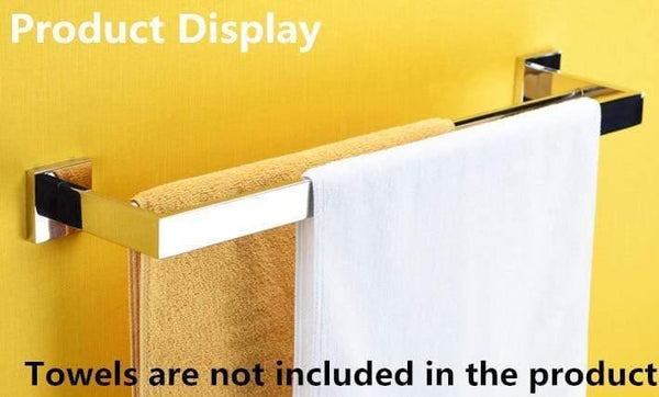 Planet Gates Stainless Steel Bathroom Hardware Set Chrome Polished Toothbrush Holder Paper Holder Towel Bar Bathroom Accessories