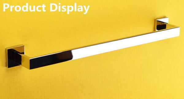 Planet Gates Stainless Steel Bathroom Hardware Set Chrome Polished Toothbrush Holder Paper Holder Towel Bar Bathroom Accessories