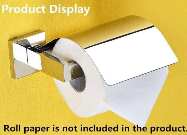 Planet Gates Stainless Steel Bathroom Hardware Set Chrome Polished Toothbrush Holder Paper Holder Towel Bar Bathroom Accessories