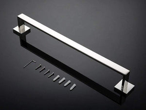 Planet Gates Stainless Steel Bathroom Hardware Set Mirror Chrome Polished Towel Rack Toilet Paper Holder Towel Bar Hook Bathroom Accessories