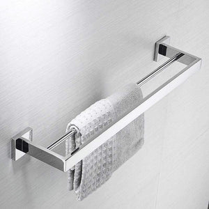 Planet Gates Stainless Steel Bathroom Hardware Set Mirror Chrome Polished Towel Rack Toilet Paper Holder Towel Bar Hook Bathroom Accessories