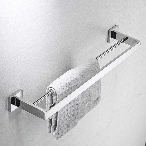 Planet Gates Stainless Steel Bathroom Hardware Set Mirror Chrome Polished Towel Rack Toilet Paper Holder Towel Bar Hook Bathroom Accessories