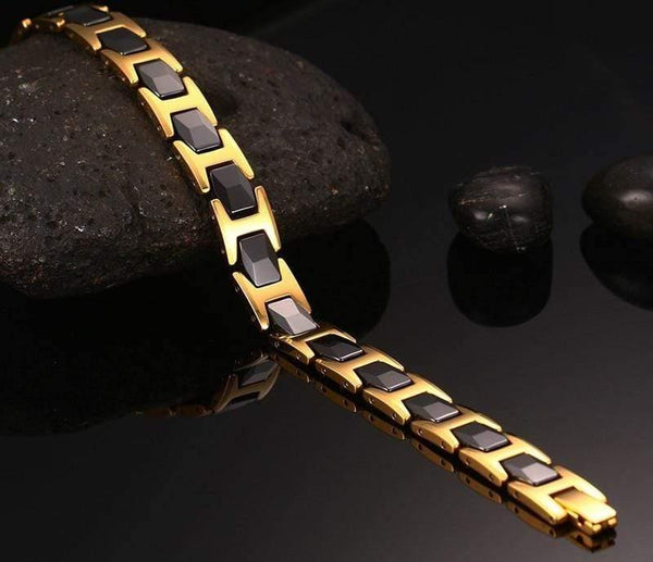 Planet Gates Stainless Steel Ceramic Health Bracelets Man Bangles for Hologram Bracelet Energy Bracelets Men