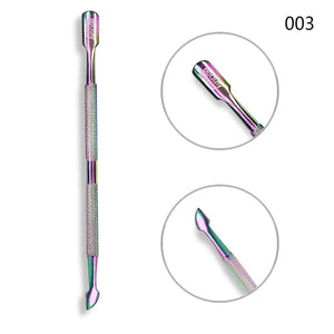 Planet Gates Stainless Steel Cuticle Pusher Nail Pusher Repousse Cuticule Ongles Materiel Professionnelle Corta Cuticula Tool