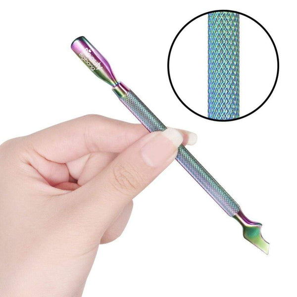 Planet Gates Stainless Steel Cuticle Pusher Nail Pusher Repousse Cuticule Ongles Materiel Professionnelle Corta Cuticula Tool
