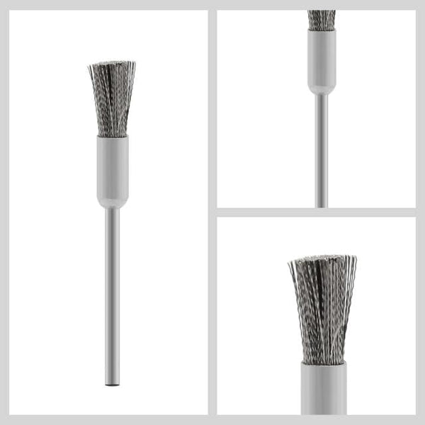 Planet Gates stainless steel Diamond Nail Drill Milling Cutter Nail Art Drill Bit Cuticle Clean Cutter for Manicure Nail Files Electric Mills Burr Nail Tool