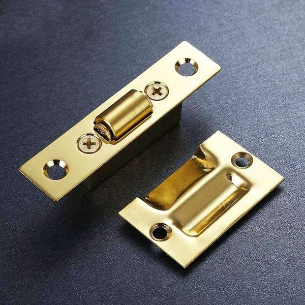 Planet Gates Stainless Steel Door Latches Cupboard Cabinet Roller Latch Lock Wooden Door Stops Furniture Hardware