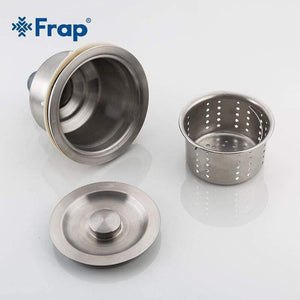 Planet Gates Stainless Steel Drain Strainer Plug Home Kitchen Strainer Deodorant Home Cleaning Tool Sink Cover Garbage Separation Y81044