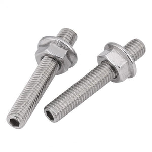 Planet Gates Stainless Steel Exhaust Manifold Stud Flange Nuts Kit for 2 Manifolds  Ford 4.6 5.4L V8 Car Auto Replacement Parts