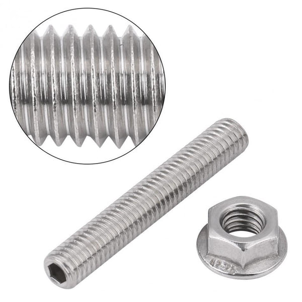 Planet Gates Stainless Steel Exhaust Manifold Stud Flange Nuts Kit for 2 Manifolds  Ford 4.6 5.4L V8 Car Auto Replacement Parts