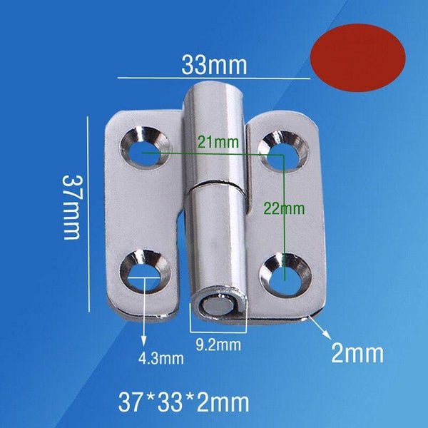 Stainless Steel  Flag ShapeDetachable Hinge1.5/2/2.5 Inch for Aluminum Doors Bathroom Door Bathroom Removable Hinge-30