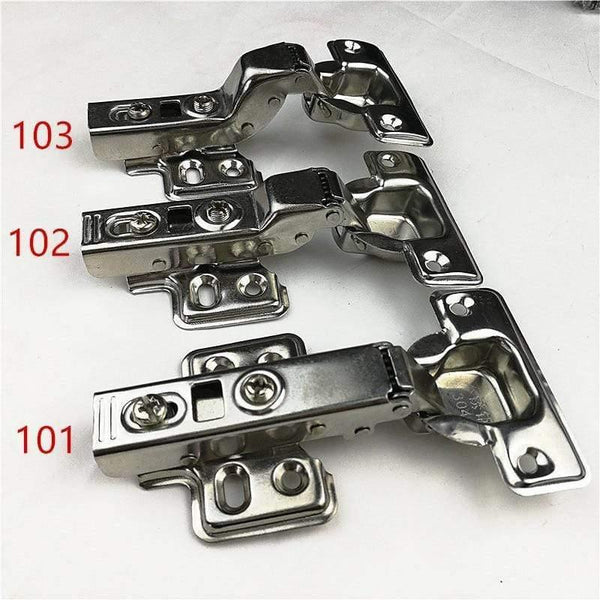 Stainless steel Hydraulic Hinge Damper Buffer Cabinet Cupboard Door Hinges Soft Close Furniture hinges Hardware