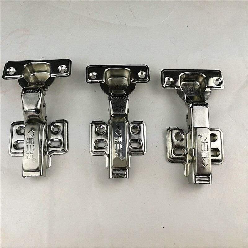 Stainless steel Hydraulic Hinge Damper Buffer Cabinet Cupboard Door Hinges Soft Close Furniture hinges Hardware