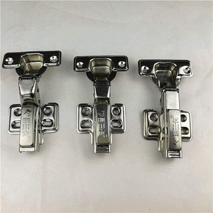 Stainless steel Hydraulic Hinge Damper Buffer Cabinet Cupboard Door Hinges Soft Close Furniture hinges Hardware