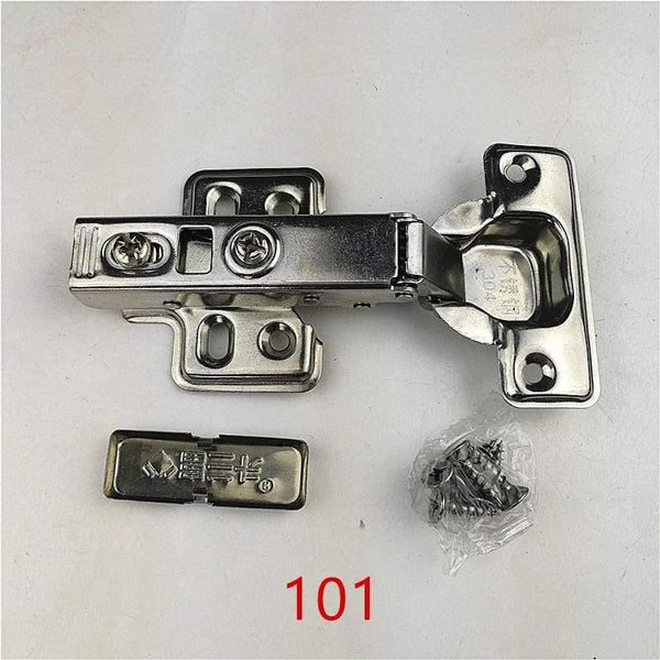 Stainless steel Hydraulic Hinge Damper Buffer Cabinet Cupboard Door Hinges Soft Close Furniture hinges Hardware