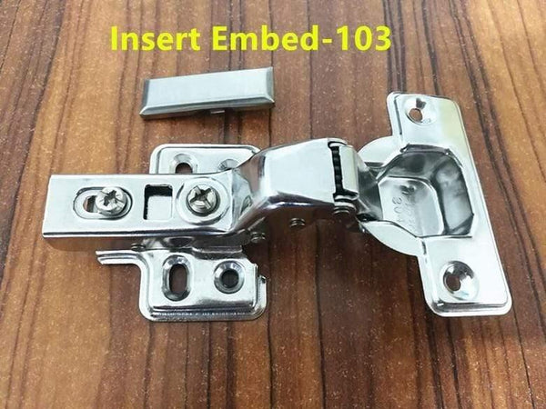 Stainless steel Hydraulic Hinge Damper Buffer Cabinet Cupboard Door Hinges Soft Close Furniture hinges Hardware