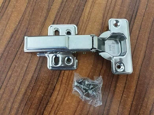 Stainless steel Hydraulic Hinge Damper Buffer Cabinet Cupboard Door Hinges Soft Close Furniture hinges Hardware