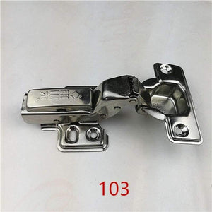 Stainless steel Hydraulic Hinge Damper Buffer Cabinet Cupboard Door Hinges Soft Close Furniture hinges Hardware
