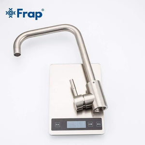 Planet Gates Stainless Steel Kitchen Faucet Brushed Process Swivel Basin Faucet 360 Degree Rotation Hot & Cold Water Mixers Tap Y40108