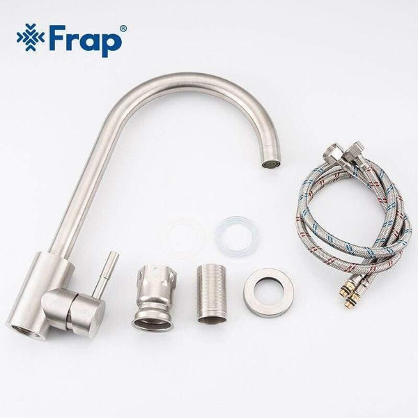 Planet Gates Stainless Steel Kitchen Faucet Hot & Cold Water 360 Rotate Oatmeal Mixer Faucet for Kitchen Torneira Cozinha Y40107/-1