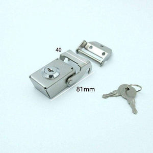 Planet Gates stainless steel lock side box tool case lock bag part hardware Motorcycle Aluminum alloy trunk fixed buckle diy handmade