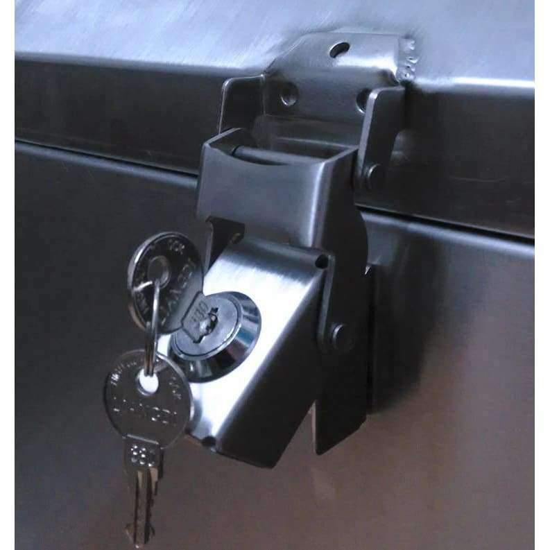 Planet Gates stainless steel lock side box tool case lock bag part hardware Motorcycle Aluminum alloy trunk fixed buckle diy handmade