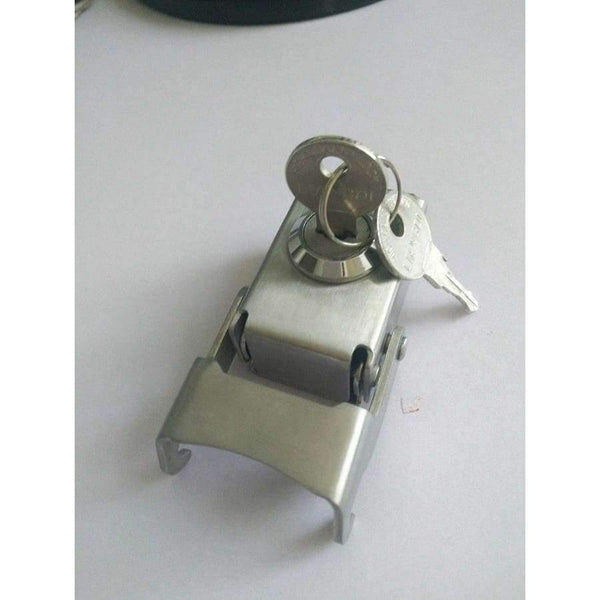 Planet Gates stainless steel lock side box tool case lock bag part hardware Motorcycle Aluminum alloy trunk fixed buckle diy handmade