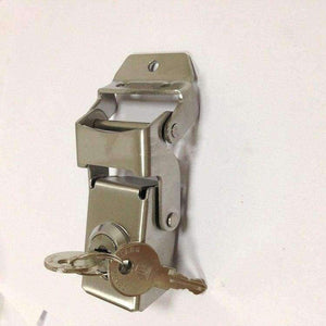 Planet Gates stainless steel lock side box tool case lock bag part hardware Motorcycle Aluminum alloy trunk fixed buckle diy handmade