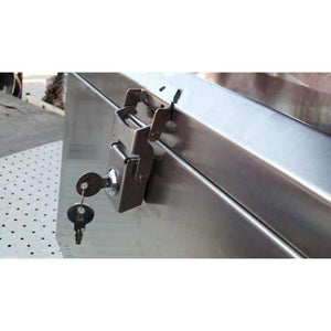 Planet Gates stainless steel lock side box tool case lock bag part hardware Motorcycle Aluminum alloy trunk fixed buckle diy handmade