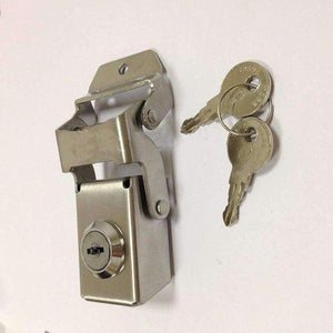 Planet Gates stainless steel lock side box tool case lock bag part hardware Motorcycle Aluminum alloy trunk fixed buckle diy handmade