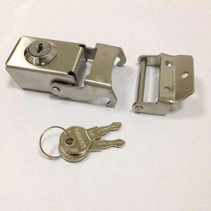 Planet Gates stainless steel lock side box tool case lock bag part hardware Motorcycle Aluminum alloy trunk fixed buckle diy handmade