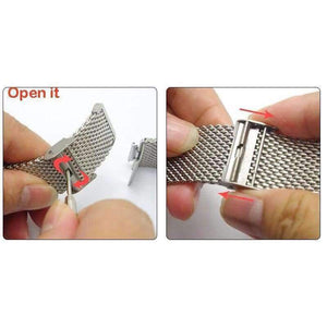 Часовници Planet Gates от неръждаема стомана за любители, корпус 40 мм, каишка широка 18 мм