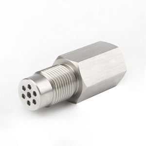 Planet Gates Stainless Steel M18x1.5 Lambda O2 Oxygen Sensor Extender Spacer For Decat Hydrogen Lambda O2 Extender Spacer  Fix Check Engine