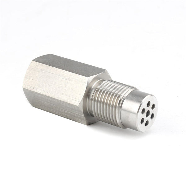 Planet Gates Stainless Steel M18x1.5 Lambda O2 Oxygen Sensor Extender Spacer For Decat Hydrogen Lambda O2 Extender Spacer  Fix Check Engine