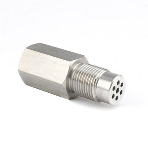 Planet Gates Stainless Steel M18x1.5 Lambda O2 Oxygen Sensor Extender Spacer For Decat Hydrogen Lambda O2 Extender Spacer  Fix Check Engine