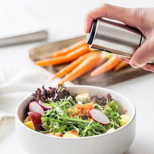 Stainless Steel Olive Oil Spray Bottle Oil Vinegar Spray Bottles Water Pump Gravy Boats Grill BBQ Sprayer BBQ Kitchen Tools