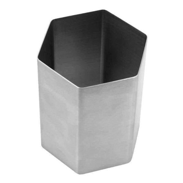 Planet Gates Stainless Steel Pen Holder Simple Metal Pencil Storage Container Stationery Papelaria Office Accessories Desk Organizer