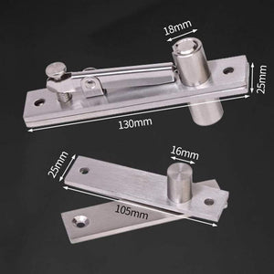 Planet Gates Stainless Steel Pivot Door Hinge Heavy Duty Pivot Hinge for Wood Doors 360 Degree Shaft Stainless Steel Murphy Door Pivot Hinge