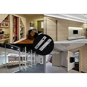 Planet Gates Stainless Steel Pivot Door Hinge Heavy Duty Pivot Hinge for Wood Doors 360 Degree Shaft Stainless Steel Murphy Door Pivot Hinge