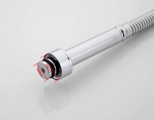 Planet Gates Stainless Steel Spray Head on Kitchen Faucet with Universal Directions Hose Polished F7320