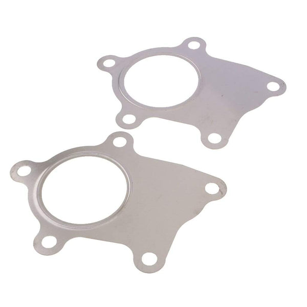 Planet Gates Stainless Steel Turbo Charger Downpipe Flange Gasket 5 Bolt Weldable - 2Piece