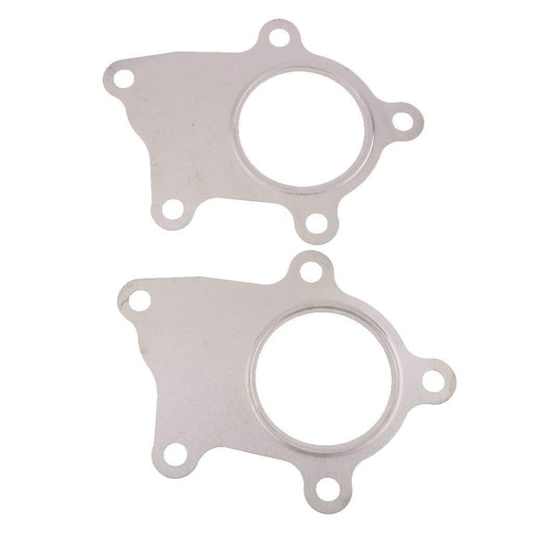 Planet Gates Stainless Steel Turbo Charger Downpipe Flange Gasket 5 Bolt Weldable - 2Piece