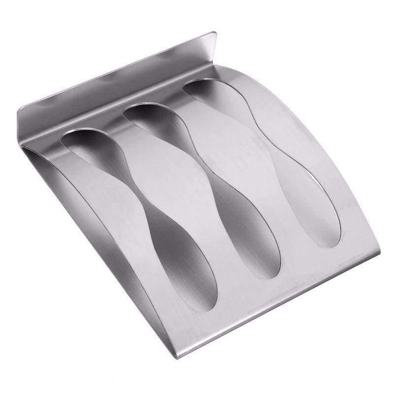 Planet Gates Stainless steel wall mount toothbrush holder 3 position Toothpaste Holders tooth brush Family sets bathroom accessories