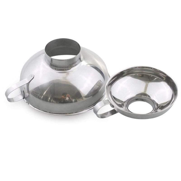 Stainless Steel Wide Mouth Funnel Canning Cup Hopper Filter Food Pickles Jam Funnel Kitchen Gadgets Cooking Tools for Home 2019