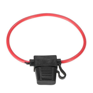 Planet Gates Standard Blade Fuse Holder Rubber Front/Rear Car Inline Fuse Holder Waterproof Proof Small Size 12V 40A Auto Replacement Parts