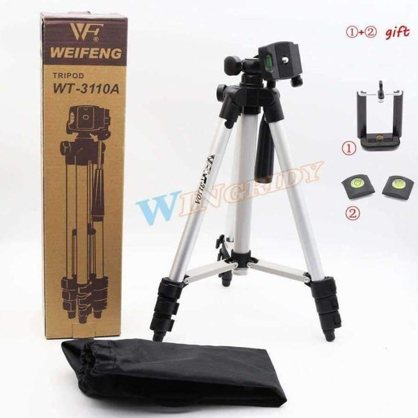 Planet Gates Standard Camera Tripod Stand Holder For iPhone iPad Samsung Digital Camera+Table/PC Holder+Phone Holder+Nylon Carry Bag