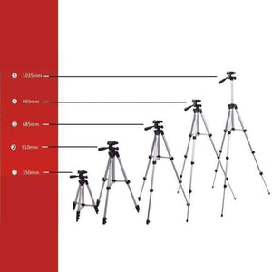 Planet Gates Standard Camera Tripod Stand Holder For iPhone iPad Samsung Digital Camera+Table/PC Holder+Phone Holder+Nylon Carry Bag