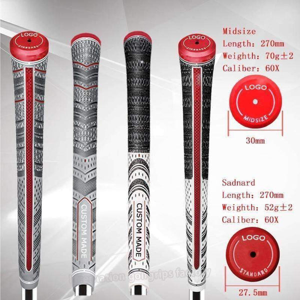 Standardní golfové rukojeti Planet Gates, rukojeti na golfové hole, železné a dřevěné rukojeti plus 4 dva typy a barvy na výběr 10 ks/sada, velká množstevní sleva